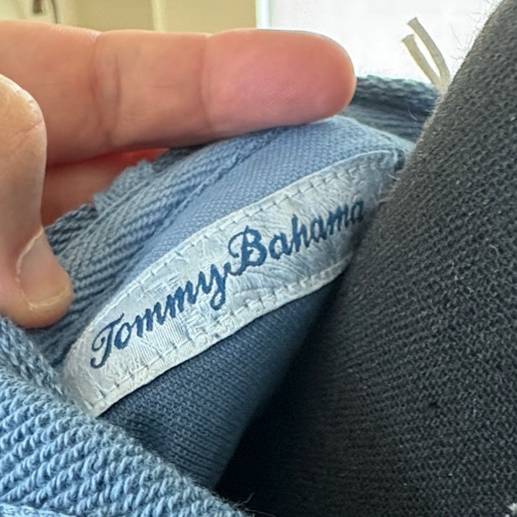 Tommy Bahama Men's Blue Hooded Jacket - Picture 2 of 13